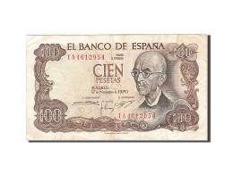 Billet, Espagne, 100 Pesetas, 1970-1971, 1970-11-17, KM:152a, TB - [ 4] 1975-… : Juan Carlos I