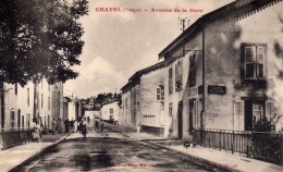 CHATEL-sur-MOSELLE : (88) Avenue De La Gare - Chatel Sur Moselle