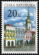 Czech Republic - 2013 - Beauties Of Our Country - 700th Anniversary Of Novy Jicin - Mint Stamp - Unused Stamps