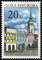 Czech Republic - 2013 - Beauties Of Our Country - 700th Anniversary Of Novy Jicin - Mint Stamp - Ongebruikt