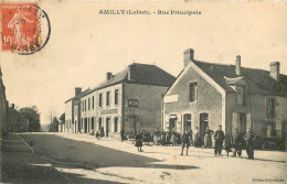 45 - AMILLY - Rue Principale - Café Du Centre - Amilly