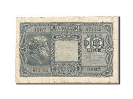 Billet, Italie, 10 Lire, 1944, 1944-11-23, KM:32b, B - Regno D'Italia – 10 Lire