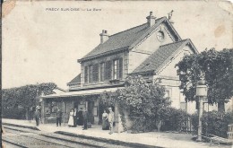 OISE - 60 - PRCU SUR OISE - La Gare - Belle Animation - Précy-sur-Oise