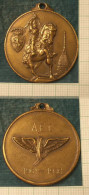 M_p>Medaglia AEC ( Association Europeenne Des Cheminots ) - Torino 1961 - 1986 - Bronzo - Professionals/Firms