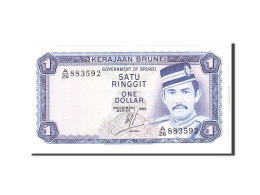 Billet, BRUNEI, 1 Ringgit, 1983, Undated, KM:6c, NEUF - Brunei