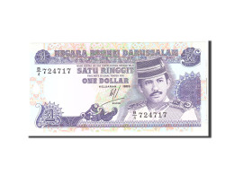 Billet, BRUNEI, 1 Ringgit, 1989, Undated, KM:13a, NEUF - Brunei