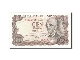 Billet, Espagne, 100 Pesetas, 1970-1971, 1970-11-17, KM:152a, SUP+ - [ 4] 1975-…: Juan Carlos I.