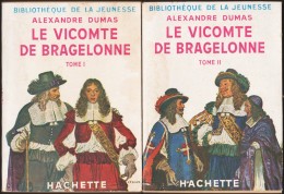 Alexandre Dumas - Le Vicomte De Bragelonne ( Tomes I & II )  - Bibliothèque De La Jeunesse - ( 1951 ) . - Bibliothèque De La Jeunesse