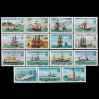 TURKS 1983 - Scott# 578a-92a Ships New Perf. Set Of 15 MNH - Turcas Y Caicos