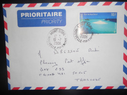 Nouvele Caledonie , Lettre De Mont Dore 2006 Pour Chiang Mai - Lettres & Documents