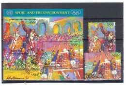 BIN953 UNO NEW YORK  1996  MICHL NR.  716/17 Und BLOCK 13 Used / Gestempelt Siehe ABBILDUNG - Used Stamps
