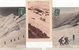 Dep 74 - Chamonix - 7 Cartes Sur " Ascension Du Mont Blanc "  : Achat Immédiat - Chamonix-Mont-Blanc