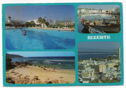 Tunisie--BIZERTE--Bizerte Et L´hotel El Kébir -Multivues-- éd Tanit --timbre - Tunisie
