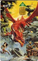 @+ Telecarte De Grande Bretagne à Puce  - Dragon - Ref : BCC-012 - BT Promotionnelles