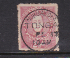 Tonga SG 33 1893 Two And Half Penny Rose Used - Tonga (1970-...)