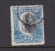 Tonga SG 43 1897 King George II Two And Half  Penny  Used - Tonga (1970-...)