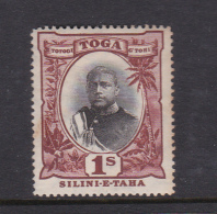 Tonga SG 50 1897 King George II One Shilling Mint Hinged - Tonga (1970-...)