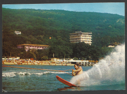 Bulgaria, Water-skiing At Golden Sands, 1980. - Ski Náutico