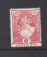 Tonga SG 79 1942 Coral 6d Red ,Mint - Tonga (1970-...)