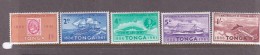 Tonga SG 115-119 1961 75th Anniversary Of Tongan Postal Services Mint Hinged - Tonga (1970-...)