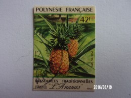 N°374 -  Ananas Sur Pied (adhésif Non Dentelé) - Oblitérés