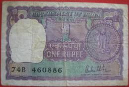 1 (One) Rupee (WPM 77) Government Of India - India