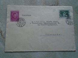 D138932 Hungary Cover   Hódmezövásárhely  Maróthy István Tiszavidéki Takarékpénztár  Ig. HódmezÅ‘vásárhelyi Tp. Vezérig. - Briefe U. Dokumente