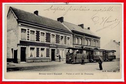 59 - BRUAY Sur L'ESCAUT --  Postes Et Arret Du Tramway - Bruay Sur Escaut