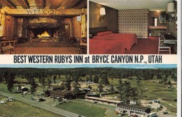 Best Western Rubys Inn At Bryce Canyon N. P., Utah, Unused Postcard [18638] - Bryce Canyon