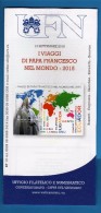 Vaticano °- 2016 - Boll. Ufficiale. I VIAGGI Di PAPA FRANCESCO Nel MONDO .   Emiss. 13/09/2016.  Vedi Descrizione - Covers & Documents