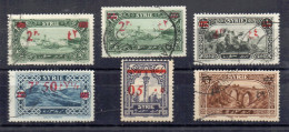 Syrie N°189 + Variété - 190 - 191 - 199 Oblitérés Le 188 Neuf Sans Gomme - Gebraucht