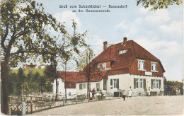 AK Gruss Schänkhübel Gasthof Rossendorf Bautzener Strasse Bei Dresden Radeberg Wilschdorf Grosserkmannsdorf Stempel - Grossharthau