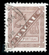 !										■■■■■ds■■ Macao 1893 AF#46ø King Carlos, Newspapers 2,5 Réis (x10301) - Gebruikt