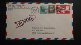 USA - 1974-03-20 - 5 Cents Airmail + 21c - Envelope - Postal Stationery - Used - Look Scan - 1961-80