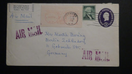 USA - 1958-10-13 - 3 Cents - Envelope - Postal Stationery - Used - Look Scan - 1941-60