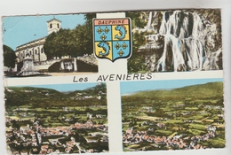 CPSM LES AVENIERES VEYRINS THUELLIN (Isère) - 4 Vues - Les Avenières