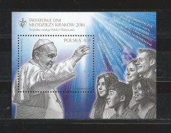 Poland 2016 - World Youth Day Kraków 2016 Souvenir Sheet Mnh - Nuevos