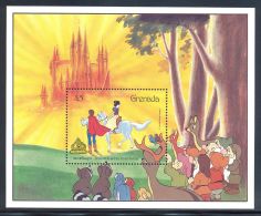 Grenada - 1987 Snow White Block MNH__(FIL-10528) - Grenada (1974-...)