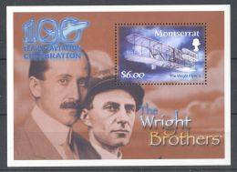 Montserrat - 2003 Wright Brothers Block MNH__(TH-14951) - Montserrat