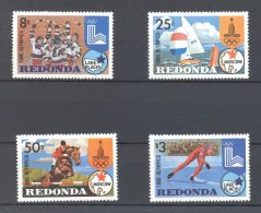 Redonda - 1980 Lake Placid MNH__(TH-16654) - 1960-1981 Ministerial Government