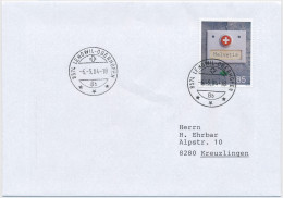 1124 FDC Gelaufen Ab LENGWIL-OBERHOFEN - Covers & Documents