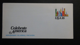 USA - 1984 - 36 Cents - Aerogramme - Postal Stationery - Unused - Look Scans - 1981-00