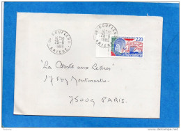 Lettre- De COUFFLENS-Ariège--cad 29 Juin 1989-"dernier Jour Du Bureau De Poste" - Autres & Non Classés