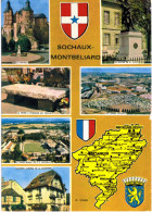 Sochaux Montbéliard Multivue Avec  Stade Et Usines - Sochaux
