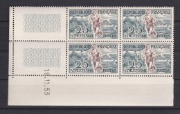 Coin Daté N° 961** 25F Athlétisme (16.11.53) - 1950-1959