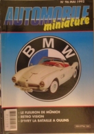 AUTOMOBILE MINIATURE - N.96 - MAI 1992 - BMW 507 1/18 REVELL - Frankrijk