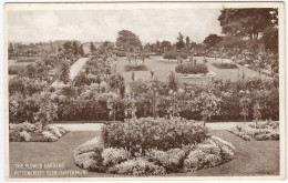 The Flower Gardens. Pittencrieff Glen. Dunfermline - (Scotland) - Fife