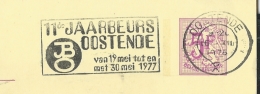 Publibel Obl. N° 2636 ( Chewing Gum  RIZLA) Obl:  Oostende : 11* Jaarbeurs Oostende Van 19/05 - 30/05 1977 - Sellados Mecánicos