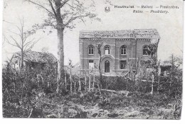 HOUTHULST (8650) Ruins Presbitery - Houthulst