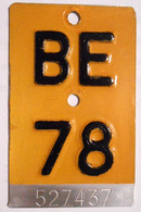 Velonummer Mofanummer Bern BE 78 - Number Plates